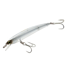 Yo-Zuri F1163-TGLM Pins Minnow front view, versatile lure for casting and shallow-water trolling.
