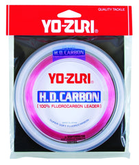 Yo-Zuri pink fluorocarbon wrist spool for near-invisible saltwater fishing with strong knots