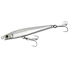 Yo-Zuri Hydro Monster Shot top view highlights horizontal fall and compact profile