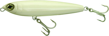 Yo-Zuri Hydro Pencil F 125mm bone lure in water action, designed to trigger surface strikes.