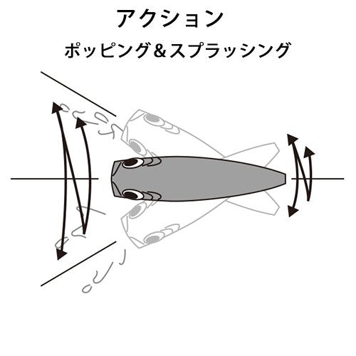 Yo-Zuri Hydro Popper through-wire construction boosts durability against trophy fish.