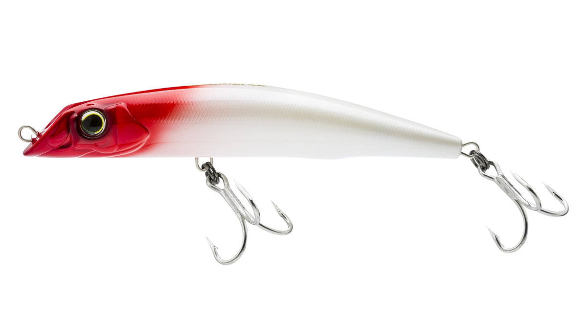 Yo-Zuri Mag Darter front view showing magnetic weight transfer for long casts