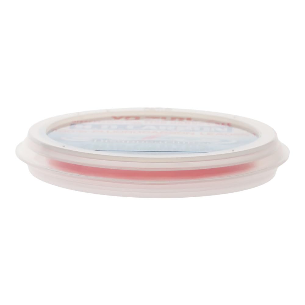Yo-Zuri pink fluorocarbon leader performing in saltwater with low memory and smooth flow
