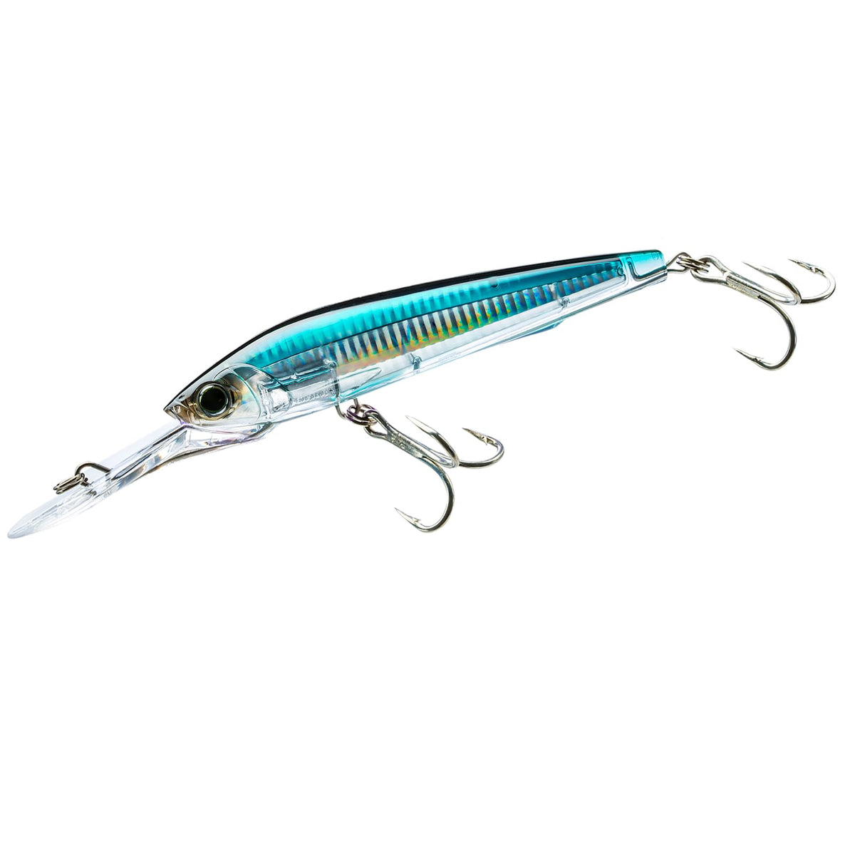 Yo-Zuri R1165-CPSH 3D Magnum deep diver body viewed front angle, durable trolling lure for tough conditions.