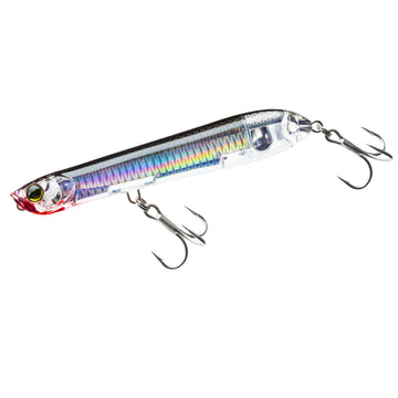 Yo-Zuri R1433-C4 silver black front view showing durable finish and shape for saltwater use