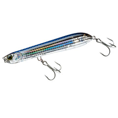 Yo-Zuri R1433-HMT pencil popper with flat-bottom design enabling stable walking.