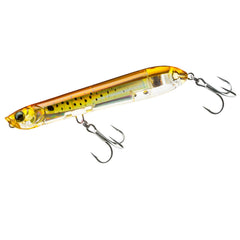 Yo-Zuri R1433-HPBK 3D Inshore Pencil Popper Peanut Bunker front view