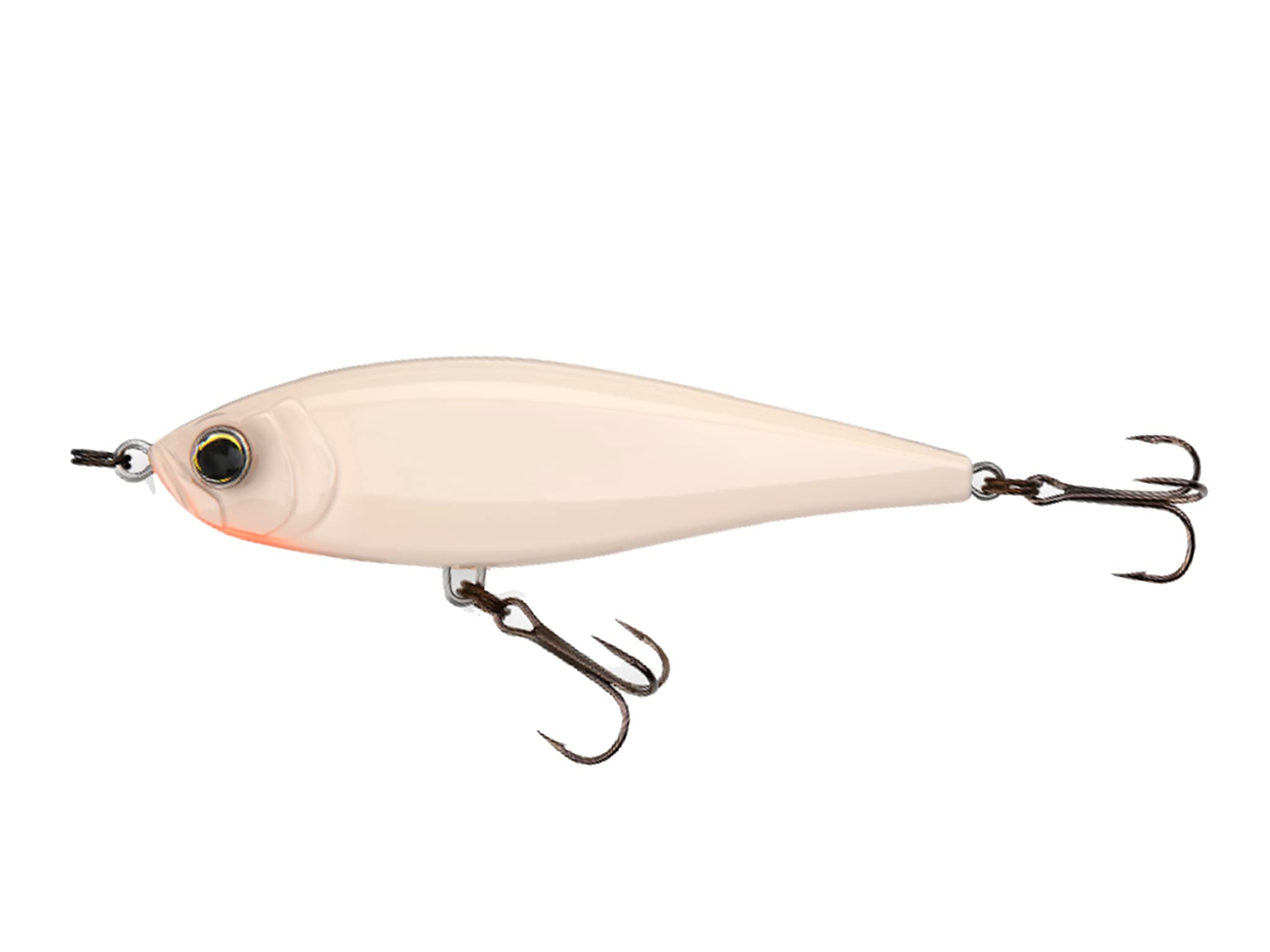 Yo-Zuri R1447-BN 3D Twitchbait side view with reflective prism finish for bass attraction