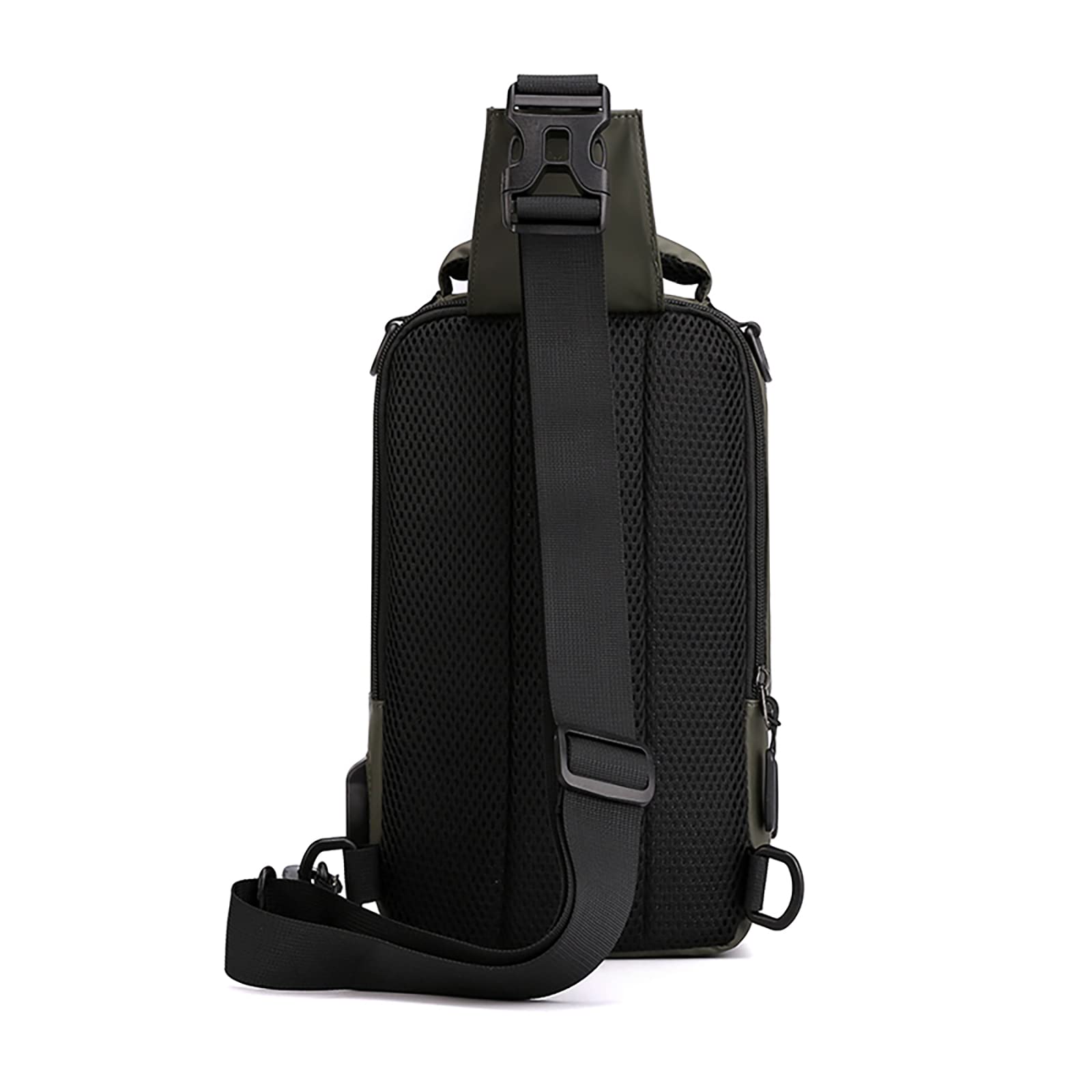 Yoanlayr sling bag adjustable strap supports left or right wear.