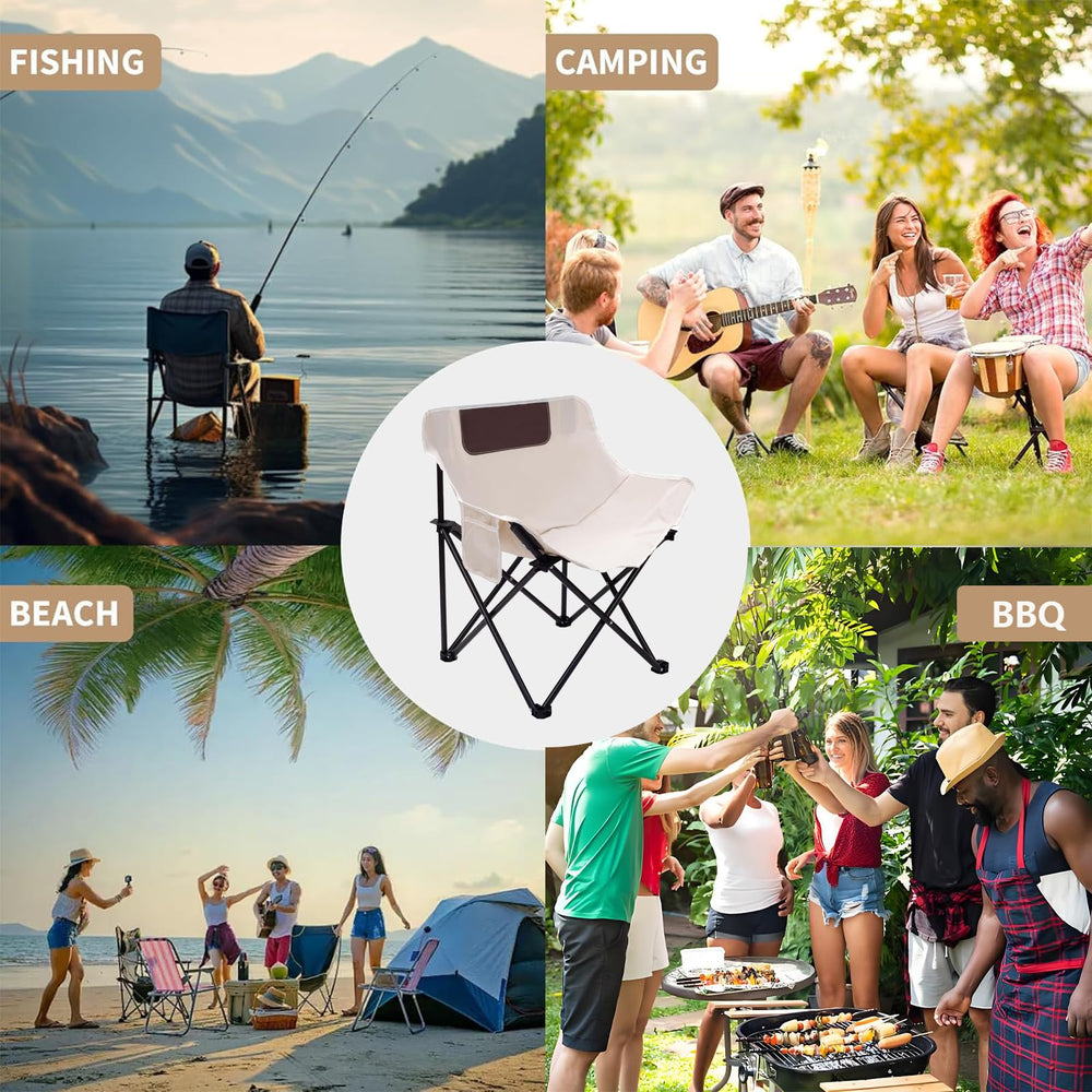 YODIHOT all-scene chair suitable for beach, tailgate, or backyard.