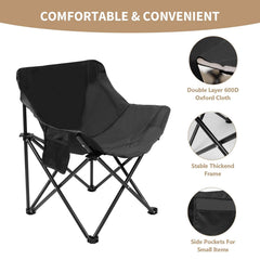 YODIHOT heavy-duty chair supports up to 330 lbs securely.