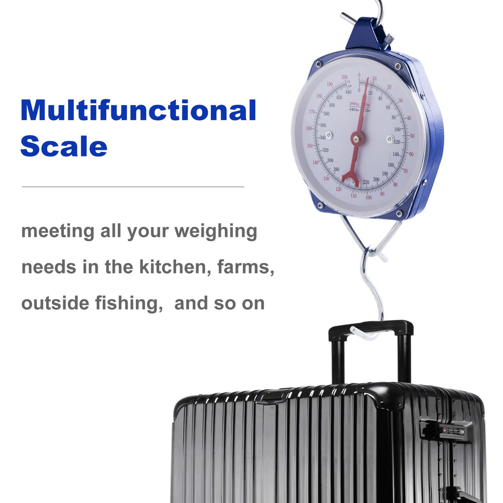Used for fishing, hunting, luggage, and other heavy weighing tasks