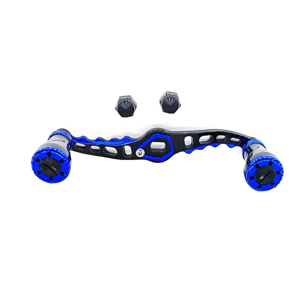 YOGOTEU ergonomic handle design emphasizes comfort during long fishing trips.