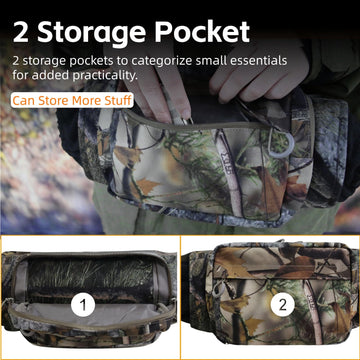 Yoidesu storage pocket detail enabling quick access to small essentials.