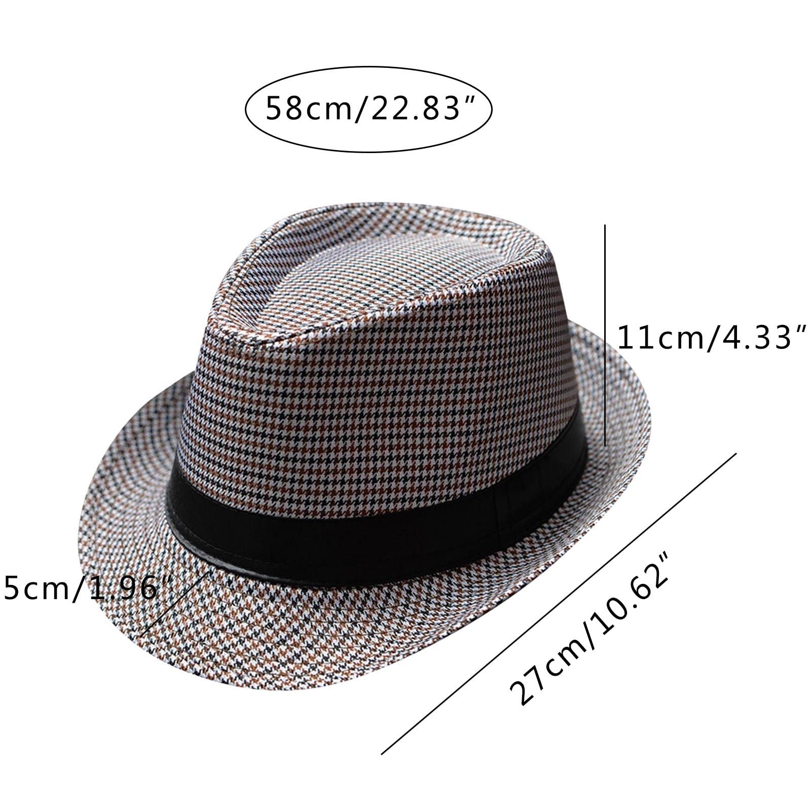 YOLAI trilby close-up shows hat band for versatile styling.