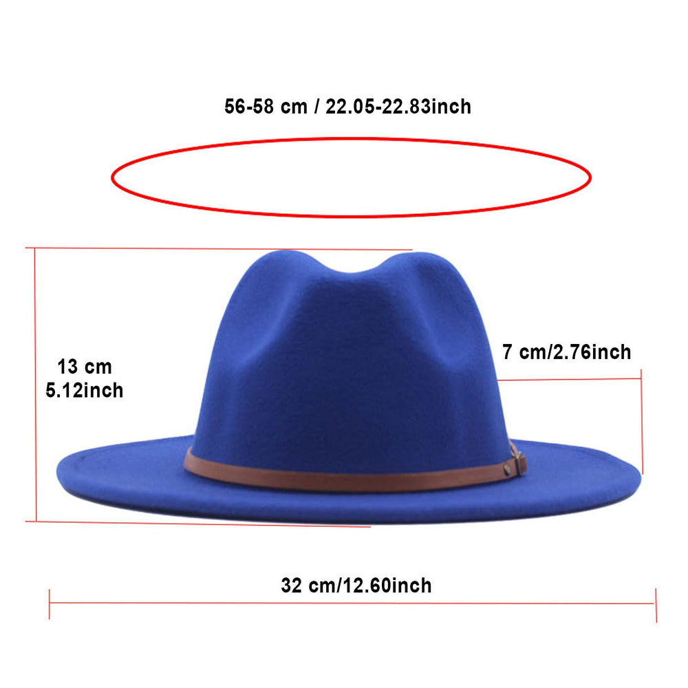 YOLAI unisex fedora on model demonstrates versatile wear for any occasion.
