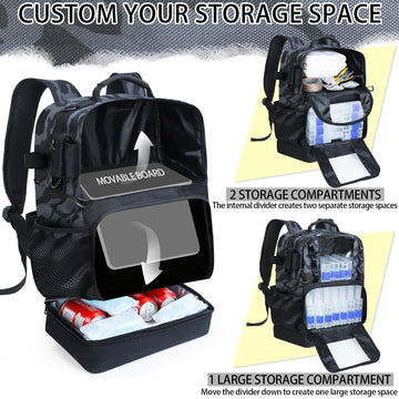 YOLIBON camouflage fishing backpack for outdoor use