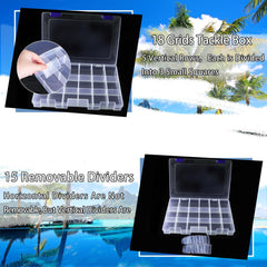 Clear window front pocket for quick gear access