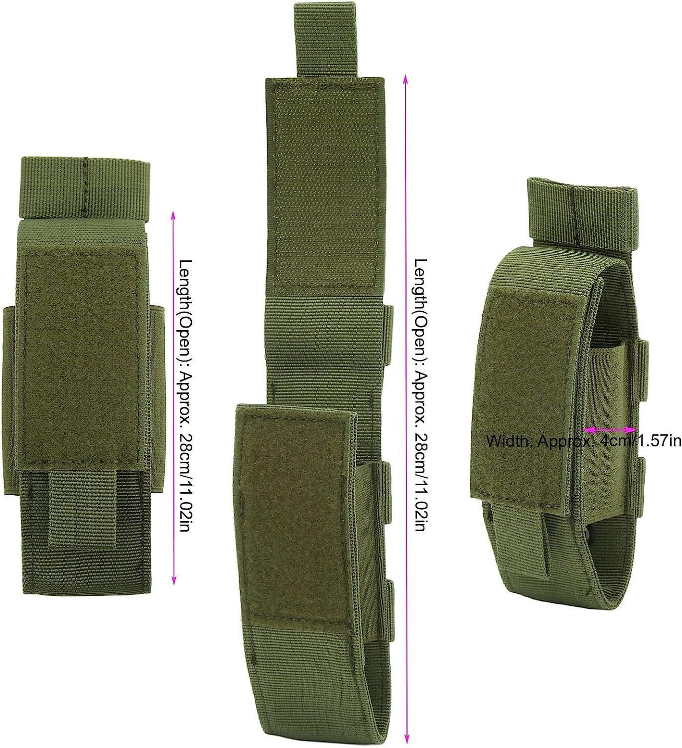 YONCONO compact first-aid holder in use on tactical gear for fast reach