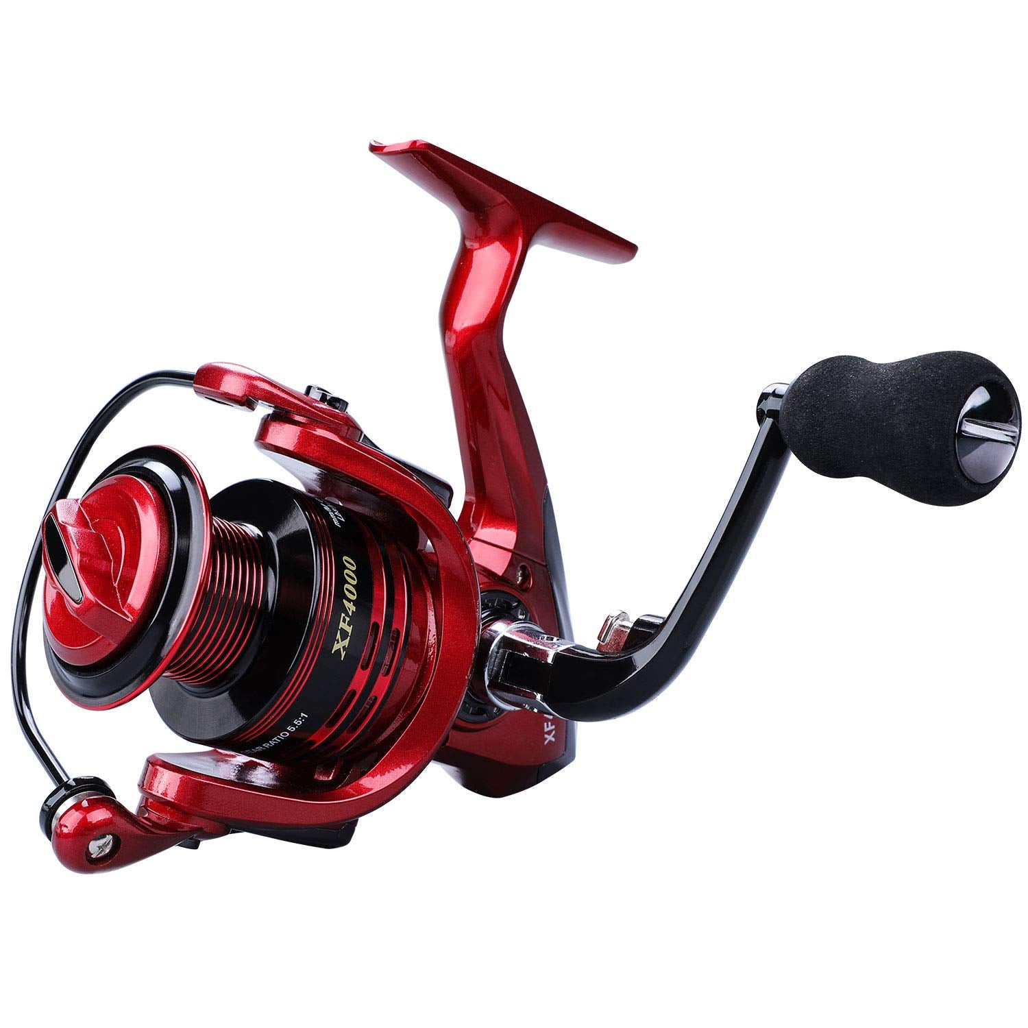 YONGZHI 4000R side view highlights compact form for saltwater and freshwater versatility.