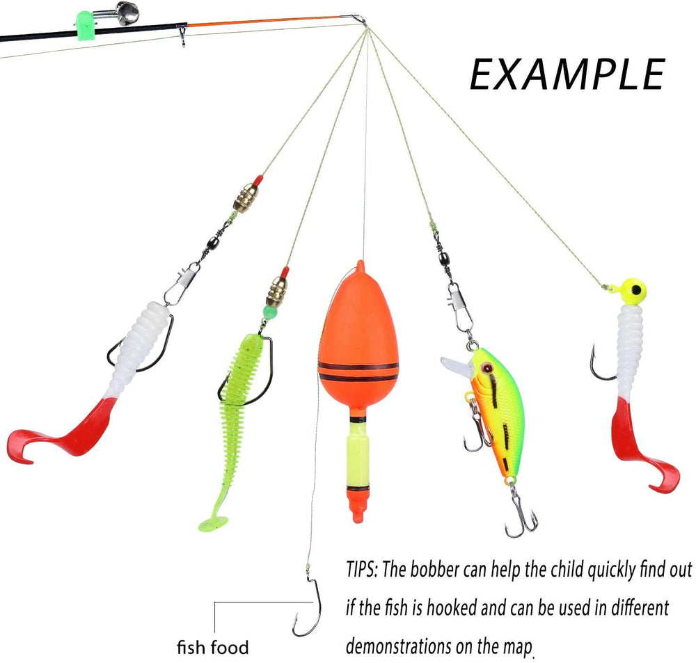 YONGZHI bright color rod design for easy identification and fun use