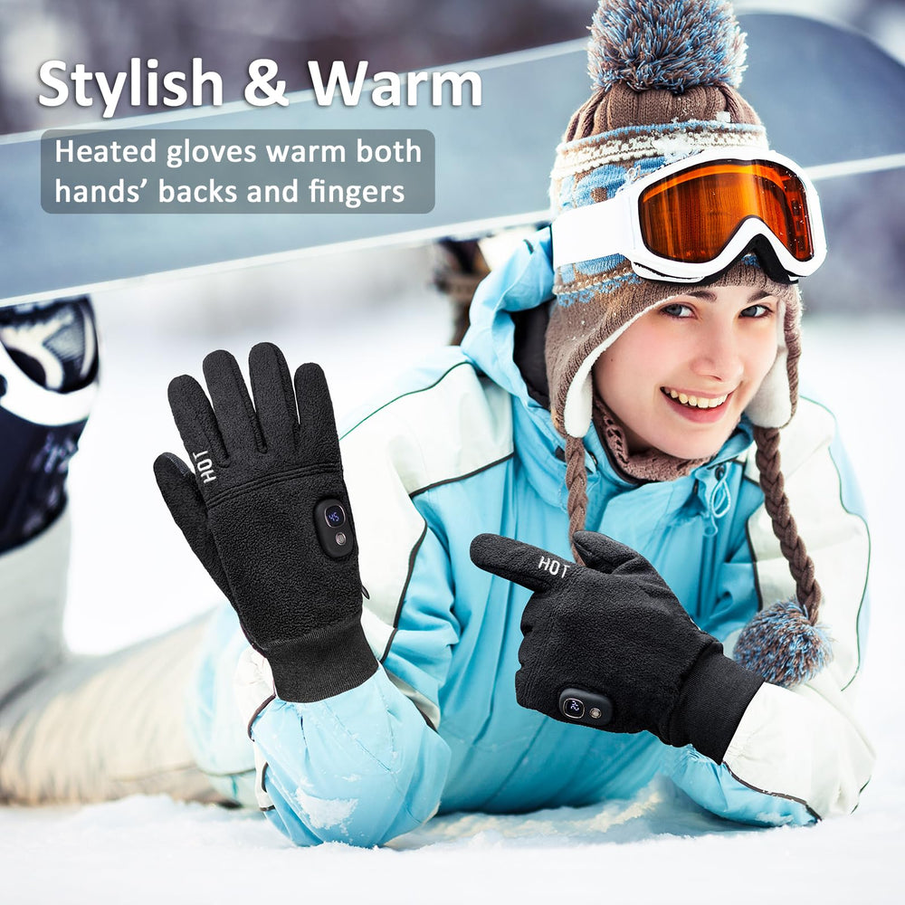 Yoostooper elastic wrist cuffs block cold air for snug fit.