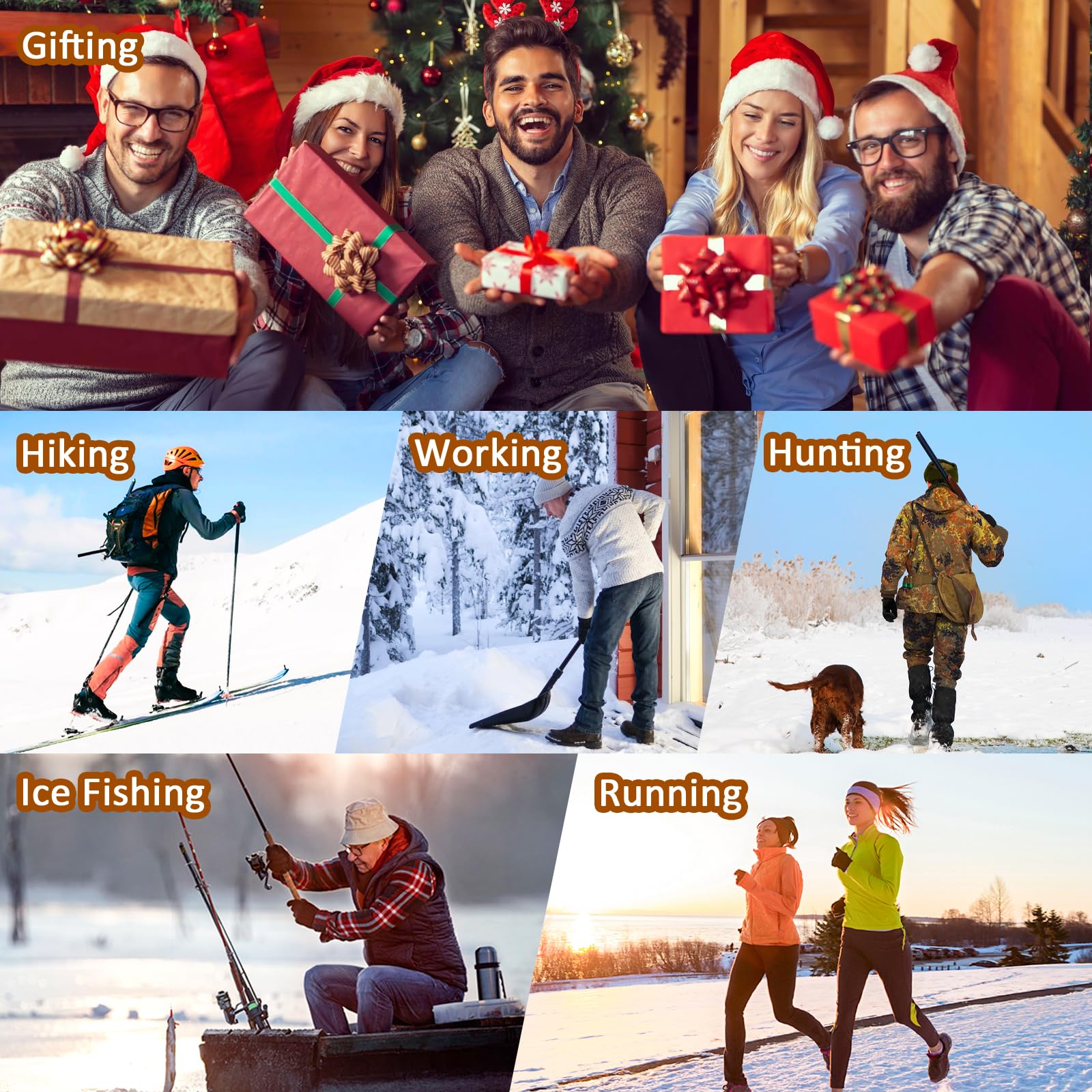 Yoostooper gift-ready heated gloves for winter holidays and celebrations.