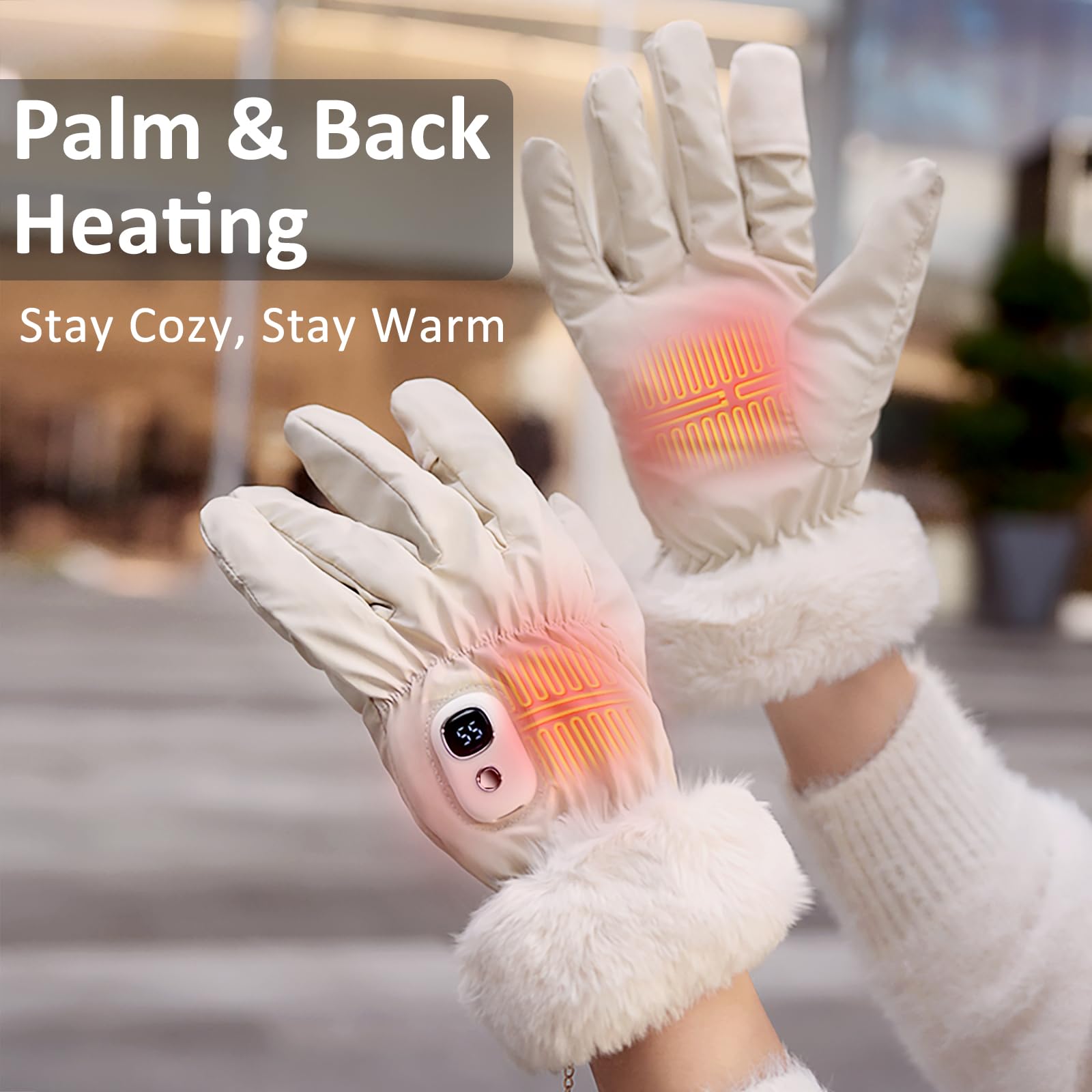 Yoostooper flip-top index finger design enables touchscreen use in winter.