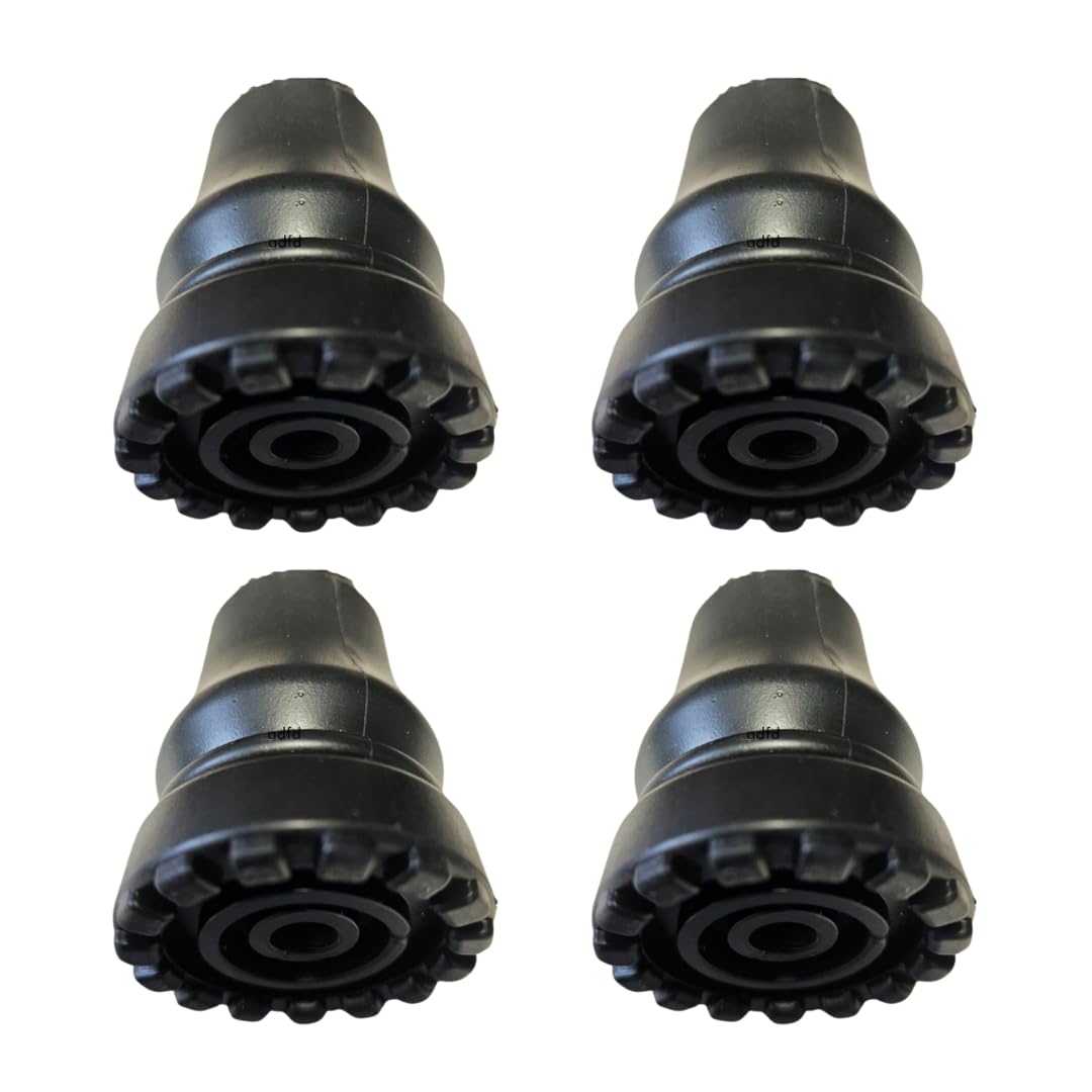 York Nordic Motivator replacement feet 4-pack improve traction on diverse surfaces.