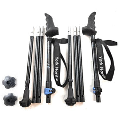 York Nordic Motivator Swift Connect poles assembly enables quick height adjustments for different users.