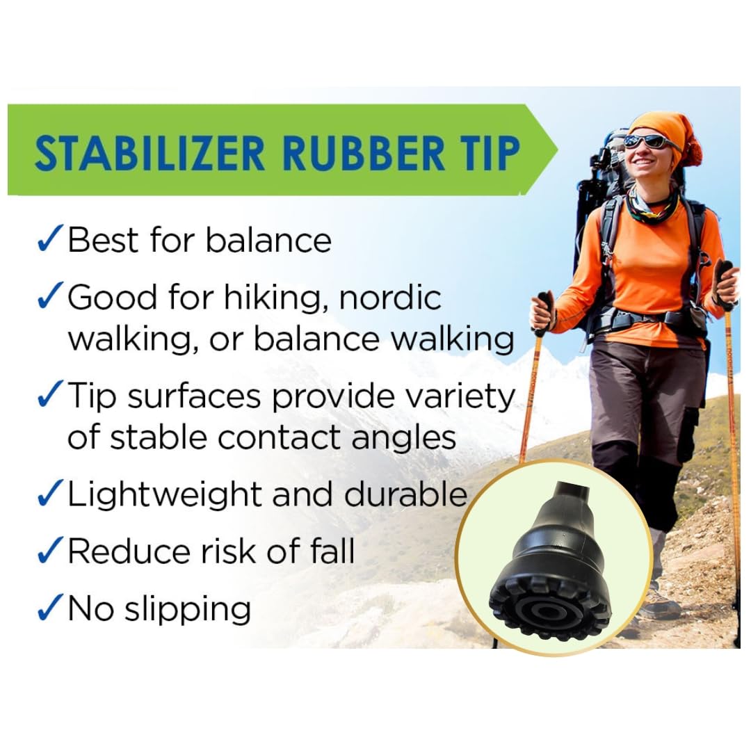 York Nordic Super Duty replacement feet offer durable grip for pavement and sand.