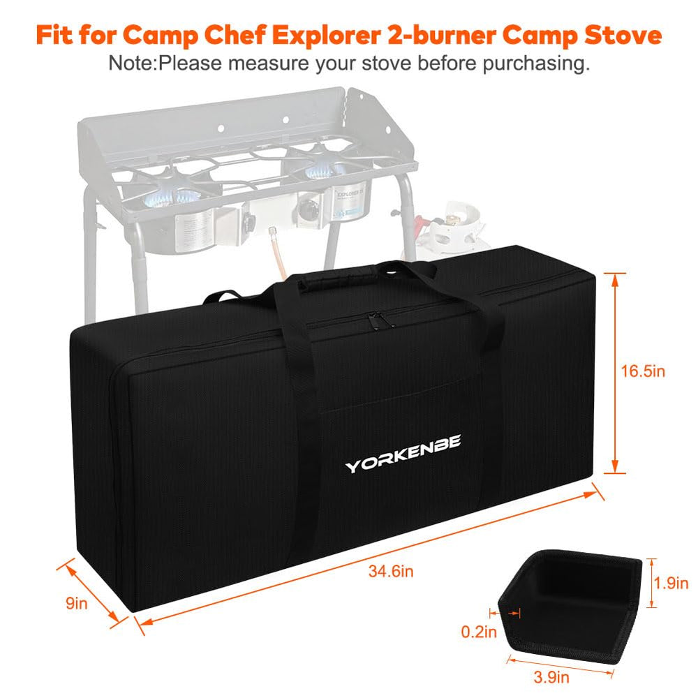 Yorkenbe corner protectors on bag guarding edges during transit.
