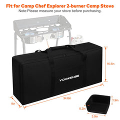Yorkenbe corner protectors on bag guarding edges during transit.