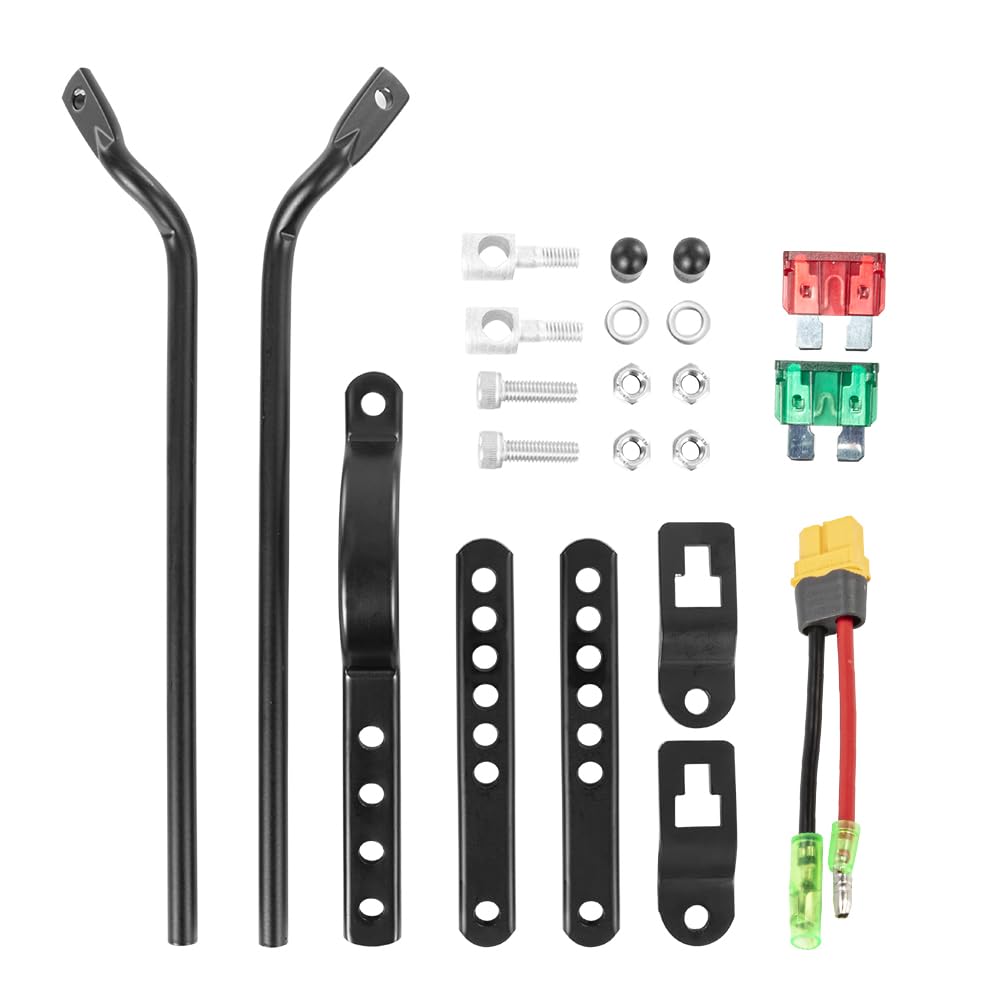 YS YOSE POWER 36V battery compatible rack secures the battery
