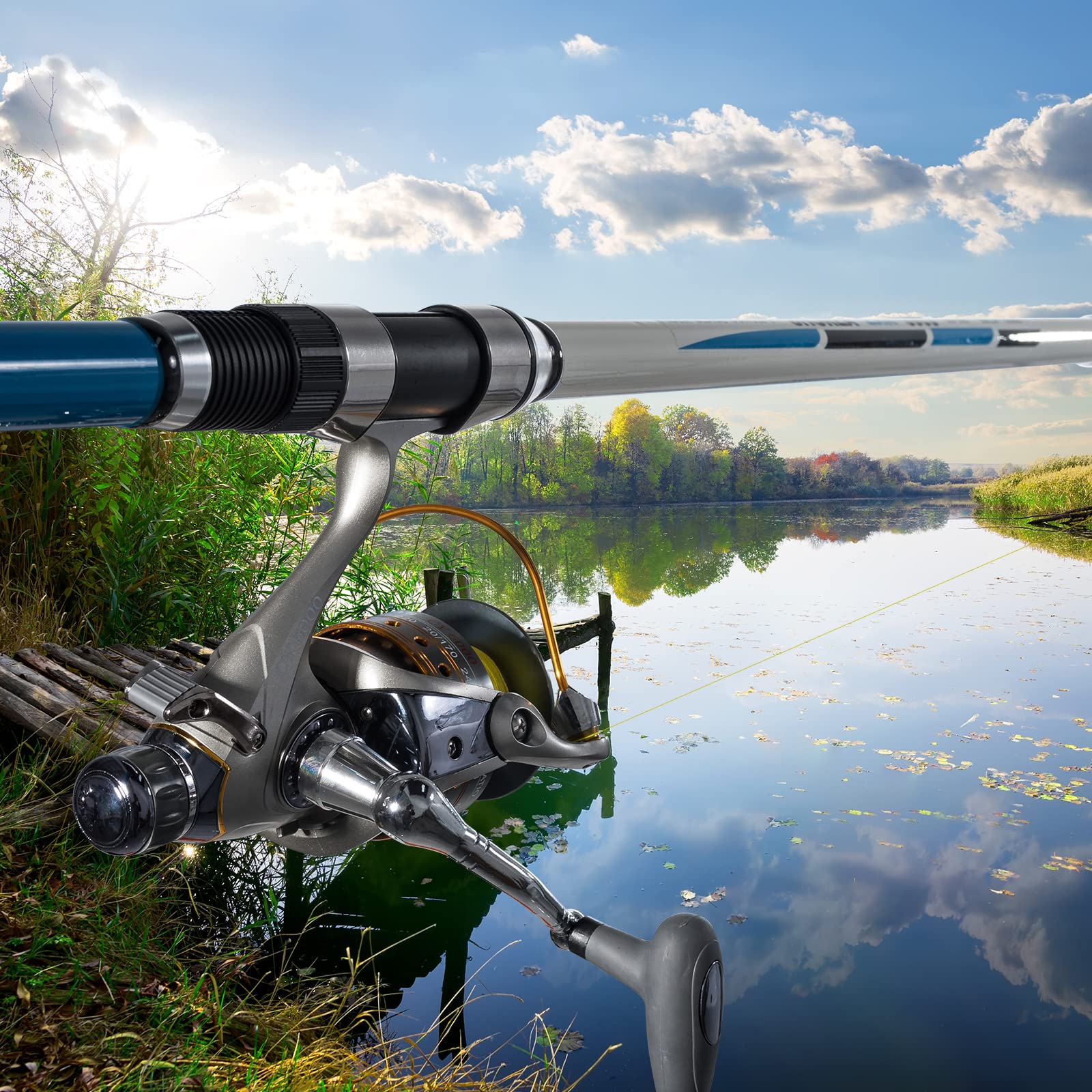 Yoshikawa Baitfeeder Spinning Reel 5000 saltwater-ready design for harsh environments
