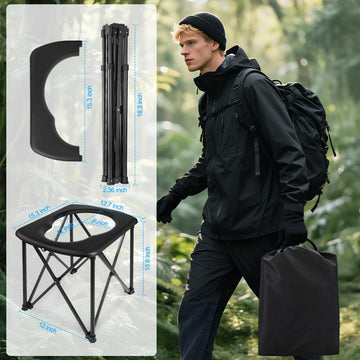 YOSN quick-clean non-porous seat resists odors and simplifies maintenance.