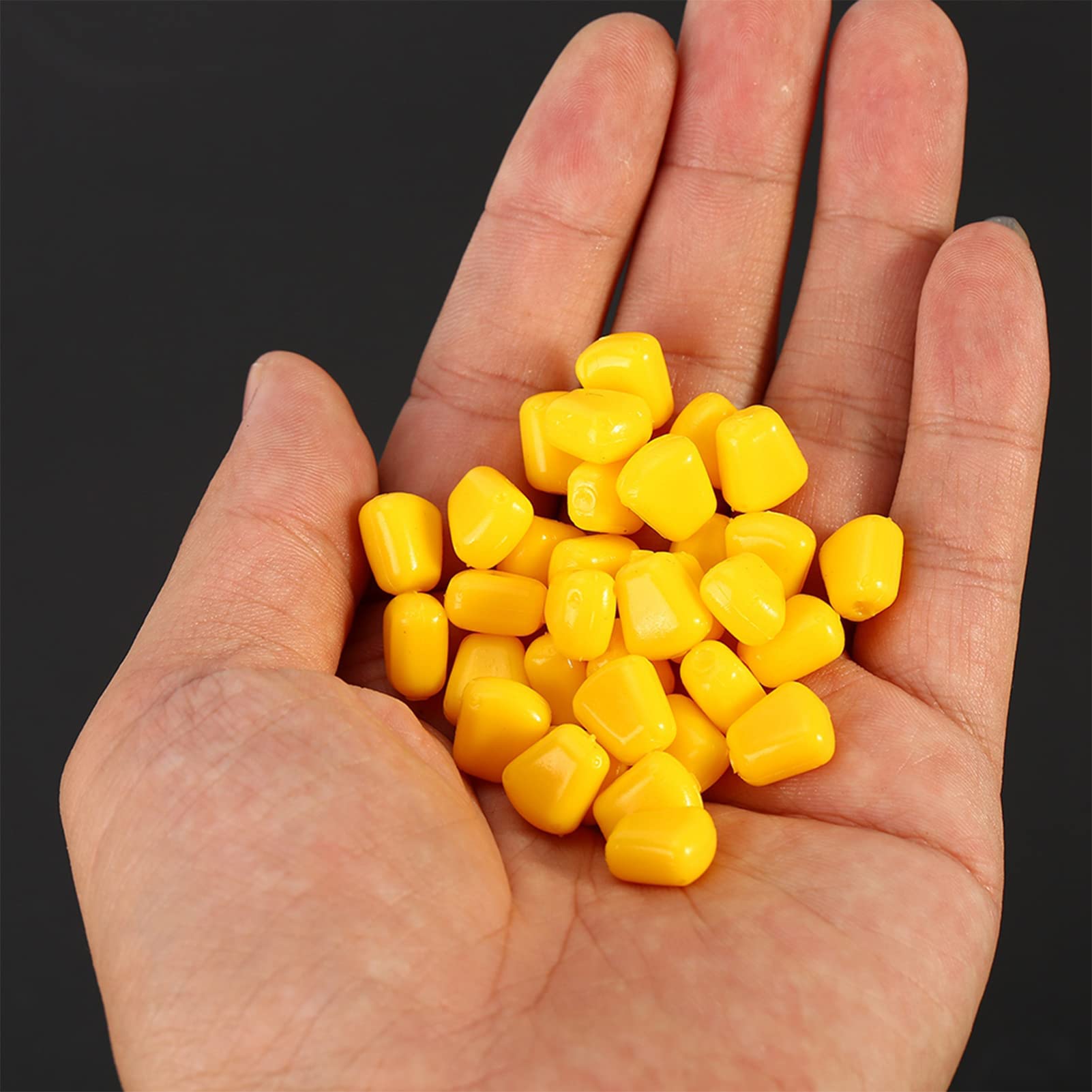 Yosoo corn-like lure size-matched to real kernels for natural presentation
