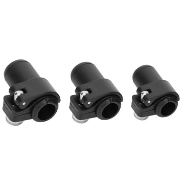 Yosoo Climbing Stick Lock on hiking pole enables quick length adjustment.