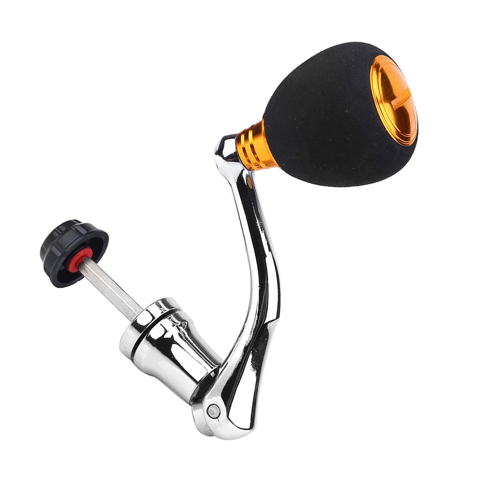 Yosoo Health Gear gold color reel handle adds a stylish touch to reels.