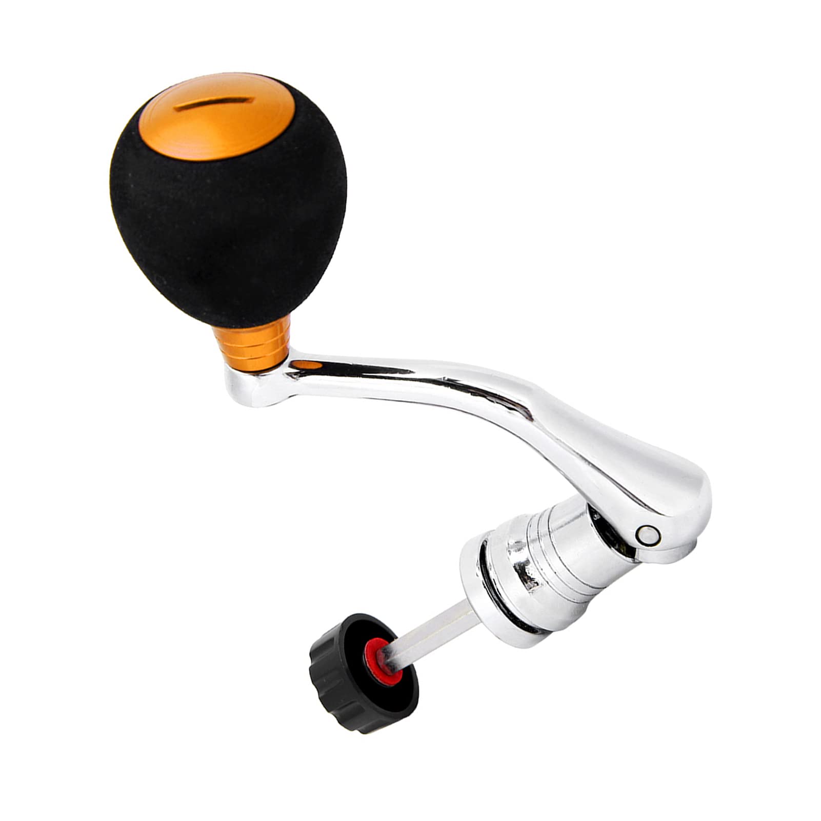 Yosoo Health Gear metal hex trunk reel handle fixes securely to your reel.