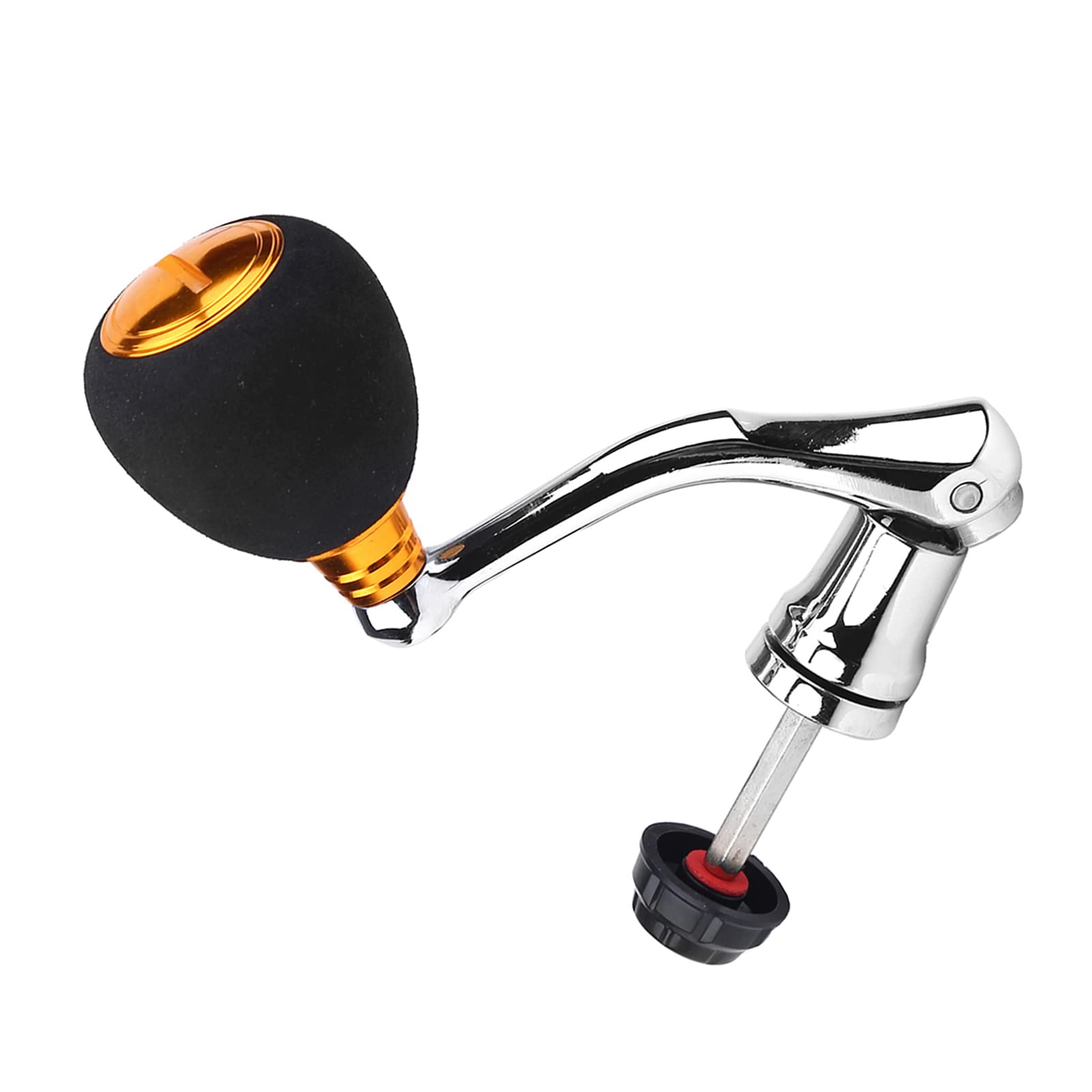 Yosoo Health Gear red color reel handle enhances visibility on water.