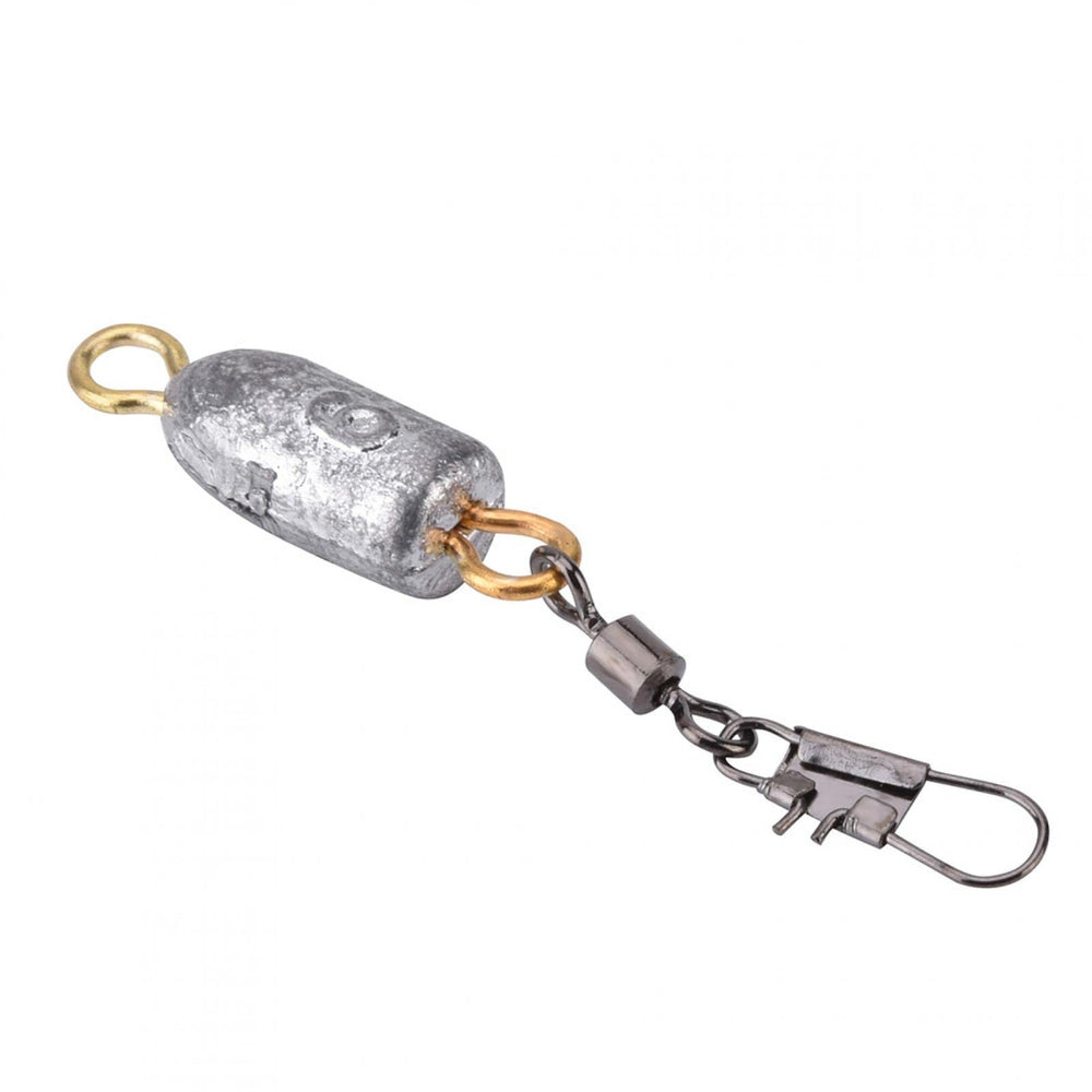 Yosoo fishing sinker 8g with interlock snap for easy setup in diverse waters