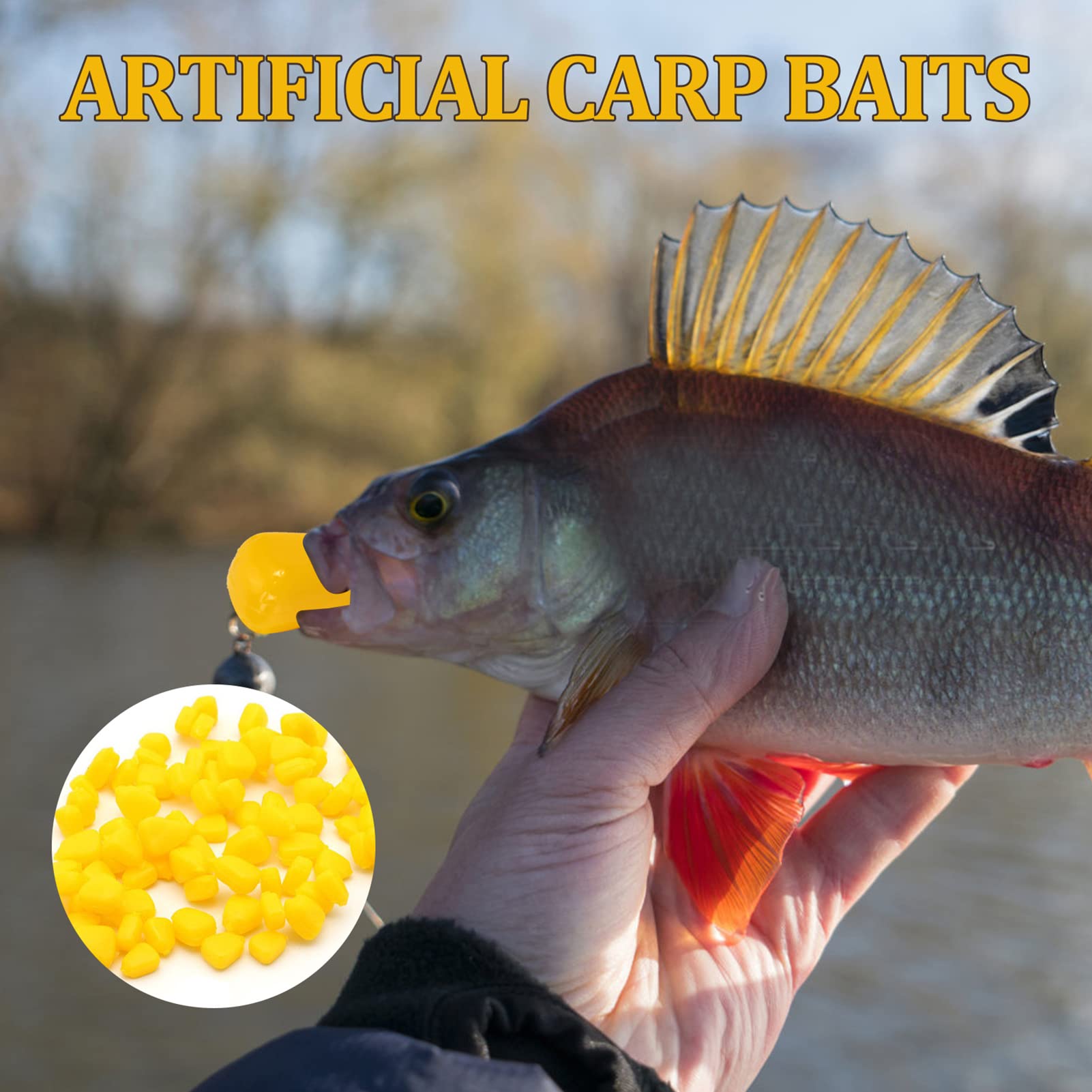 Yosoo freshwater fishing lures designed for versatile carp targeting