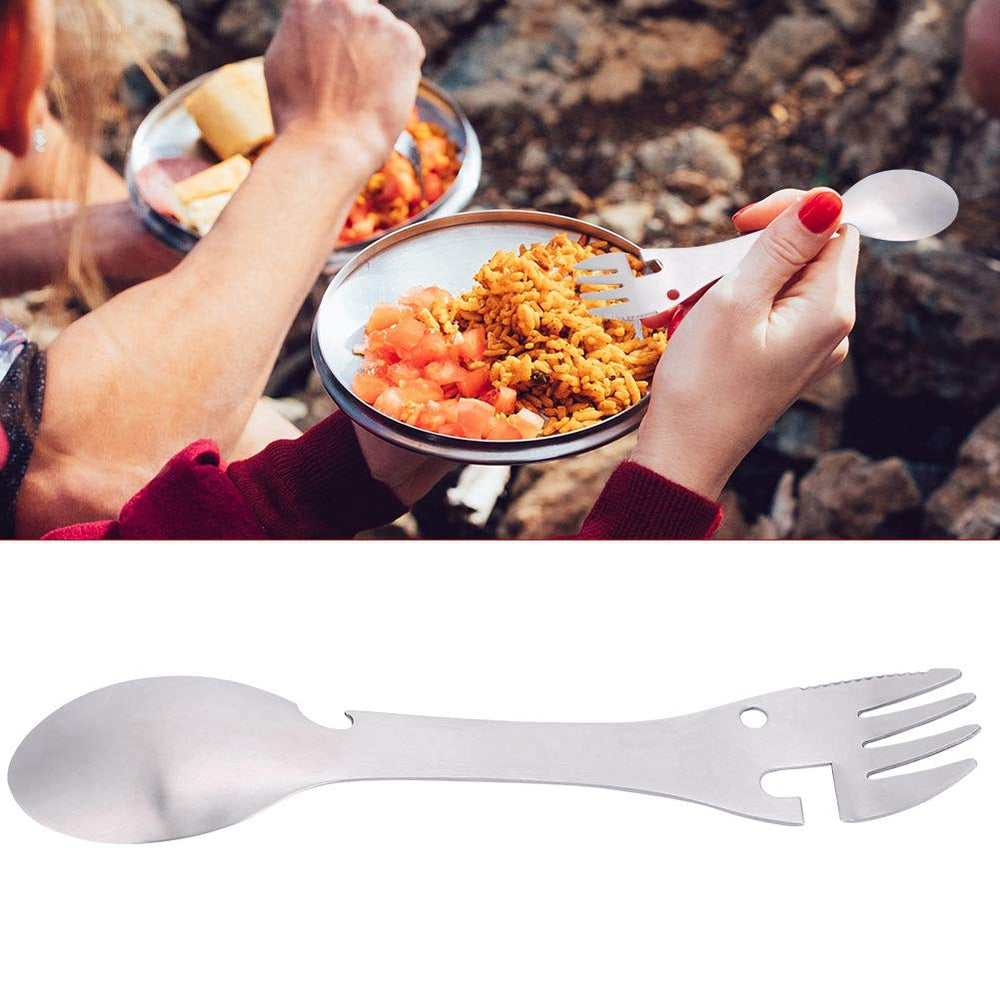 Yosoo Health Gear can opener and bottle opener handy during picnics.