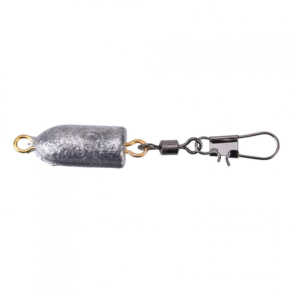 Yosoo Health Gear 8g interlock fishing sinker with built in swivel for easy cast.