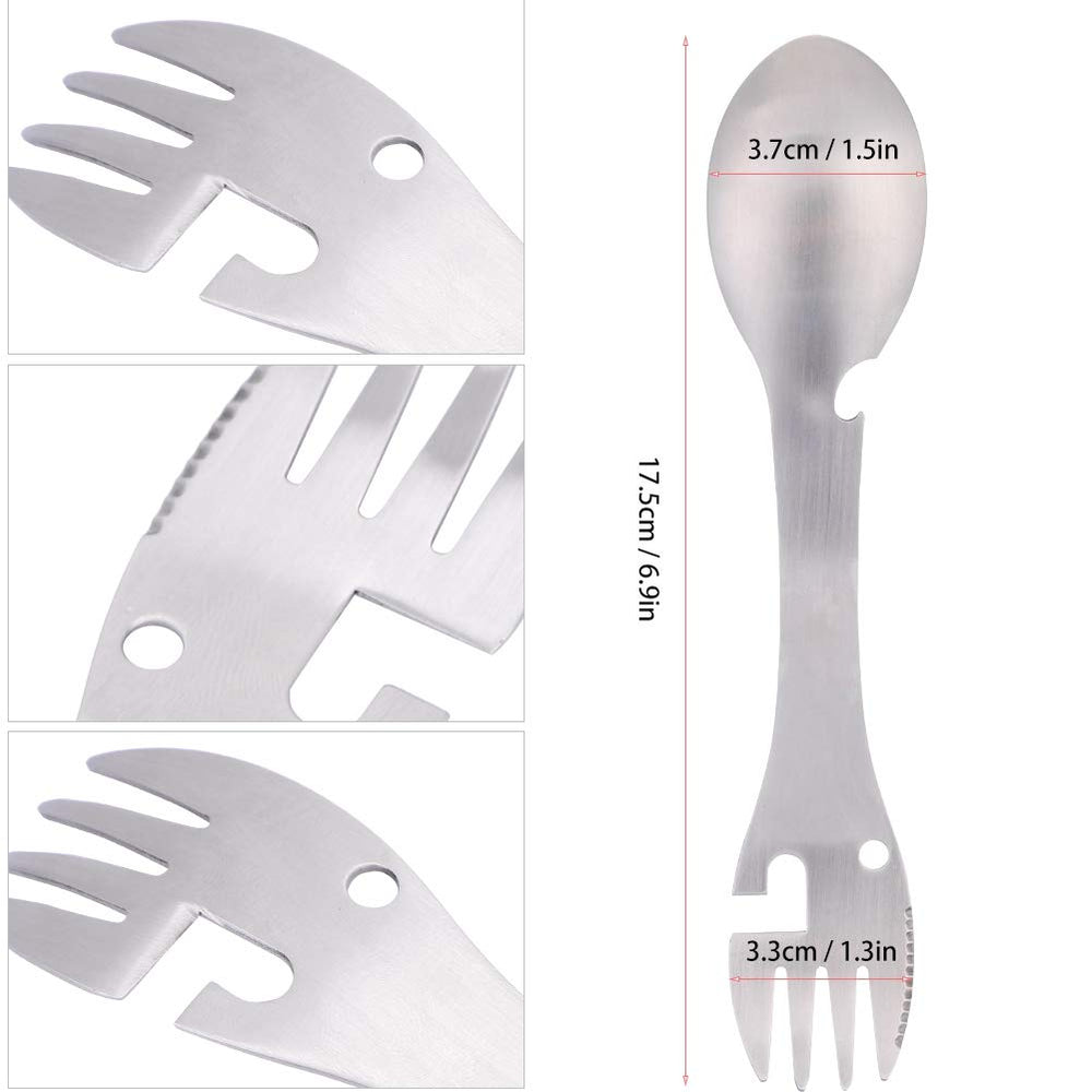 Yosoo Health Gear portable utensils are lightweight for backpacking.