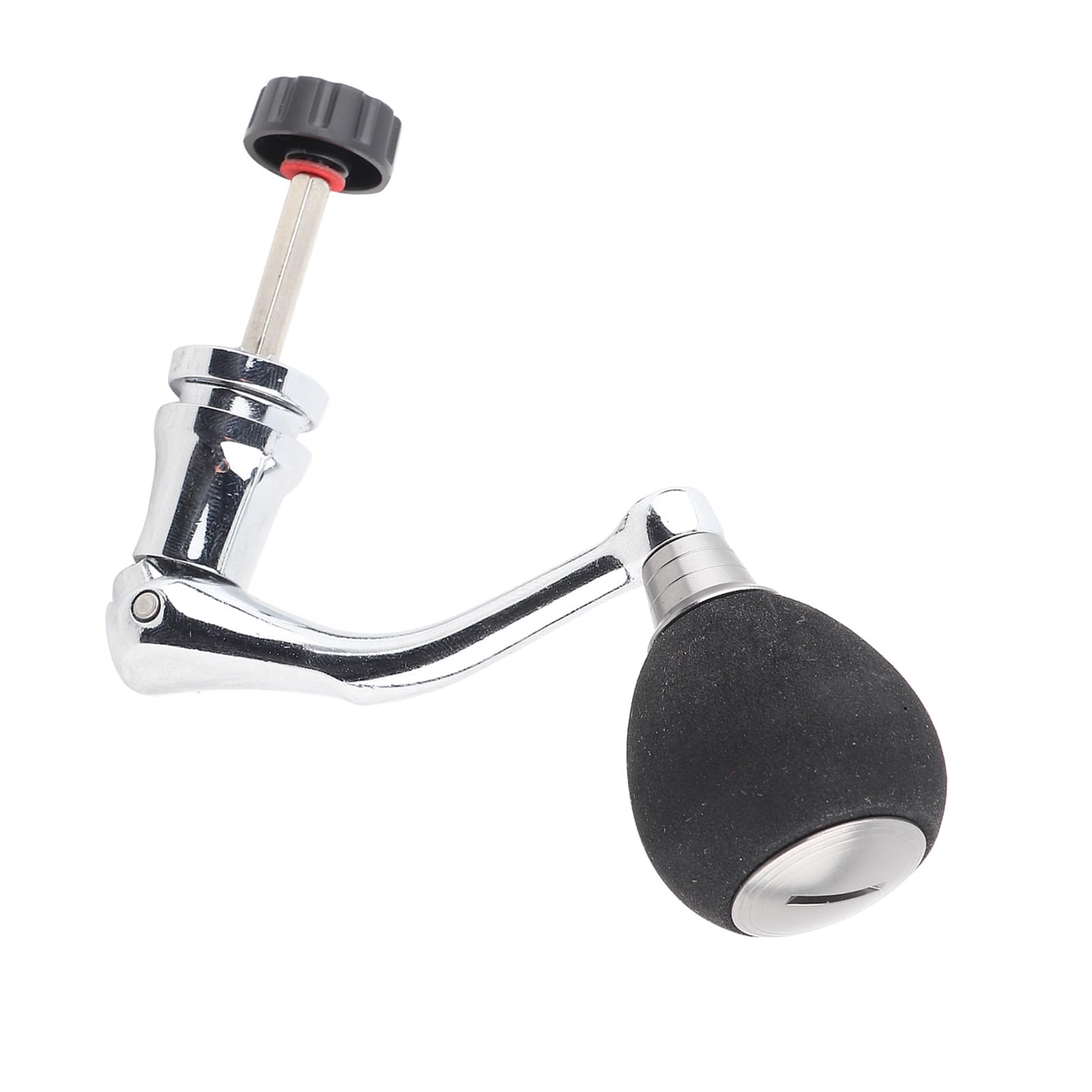 Yosoo Health Gear M-Silver reel handle with 4.5 mm shaft diameter for midsize reels