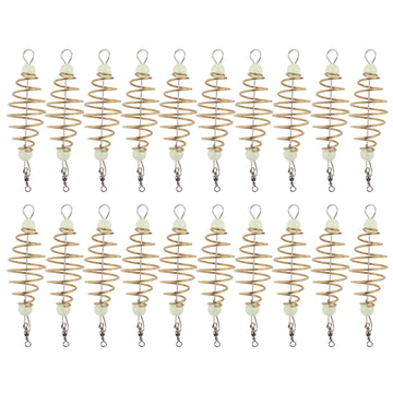 Yosoo Health Gear spring bait cage olive shape closeup for easy bait control on water