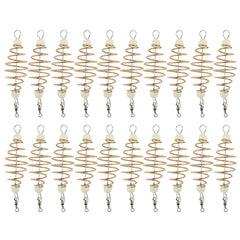 Yosoo Health Gear spring bait cage olive shape closeup for easy bait control on water