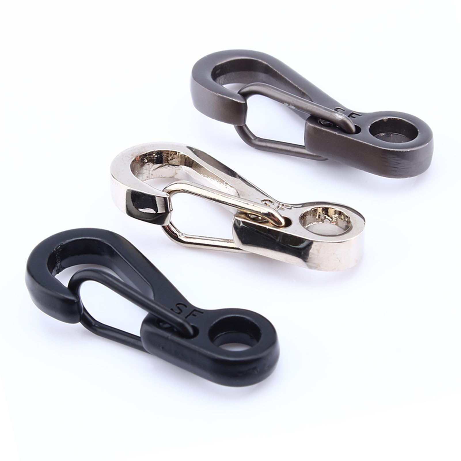 Yosoo key-ring attachment clip securing small items to a ring